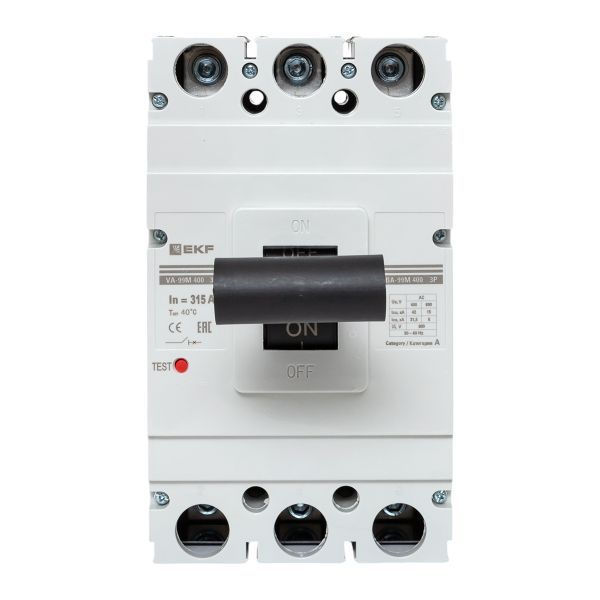 Выключатель автоматический 3п 400/315А 42кА ВА-99М PROxima EKF mccb99-400-315m