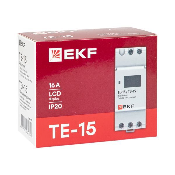 Таймер эл. ТЭ-15 EKF mdt-15