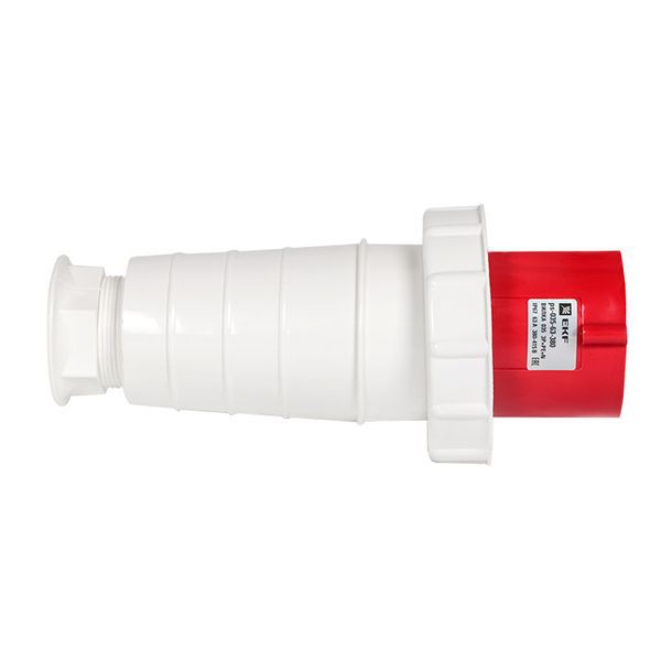 Вилка эл. каб. 63А 3P+РЕ+N 380В IP67 (035) EKF ps-035-63-380