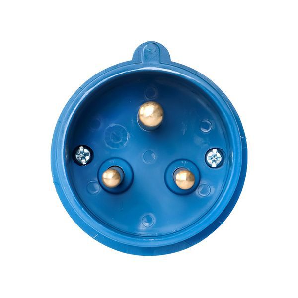 Вилка эл. каб. 16А 2P+РЕ 220В IP44 (013) EKF ps-013-16-220