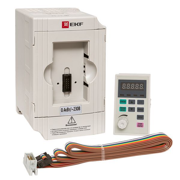 Преобразователь частоты 0.4/0.75кВт 1х230В VECTOR-100 (VT100-0R4-1B)