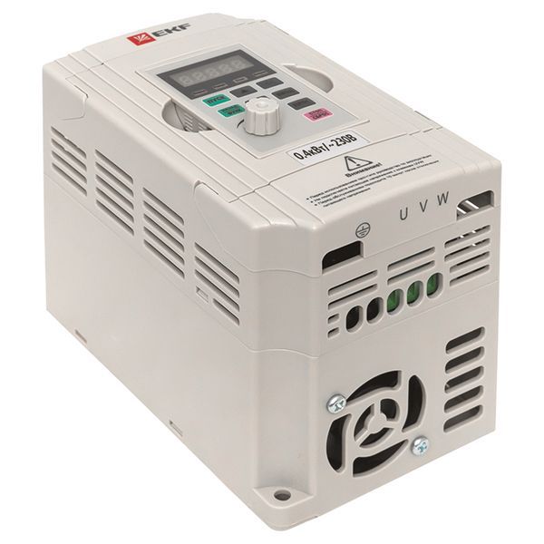 Преобразователь частоты 0.4/0.75кВт 1х230В VECTOR-100 (VT100-0R4-1B)