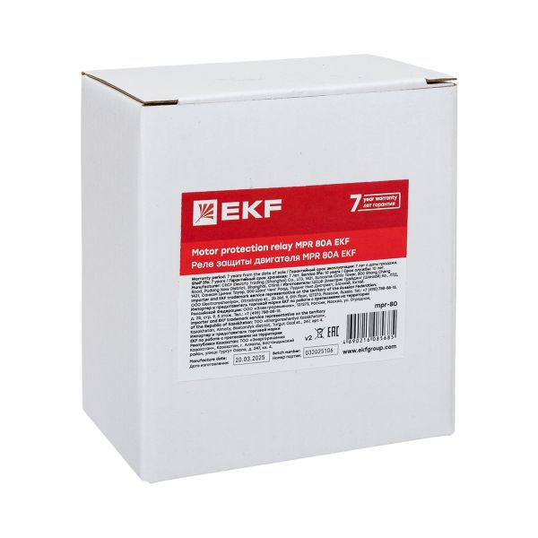 Реле защиты двигателя MPR 80А PROxima (mpr-80)