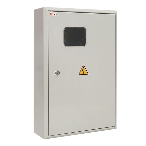 Щит учетно-распределительный навесной ЩУРн 3/18 с окном IP31 500х340х120 под электросчетчик (mb23-3/18e)