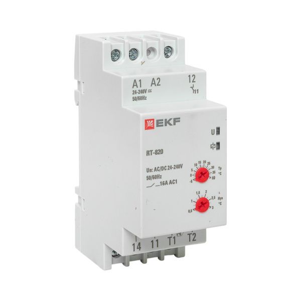 Реле температуры RT-820 (-5....+40 С) EKF PROxima (RT-820)