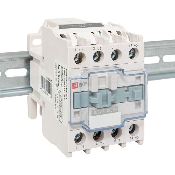 Контактор КМЭ малогабаритный 25А 110В 1NC PROxima (ctr-s-25-110-nc)