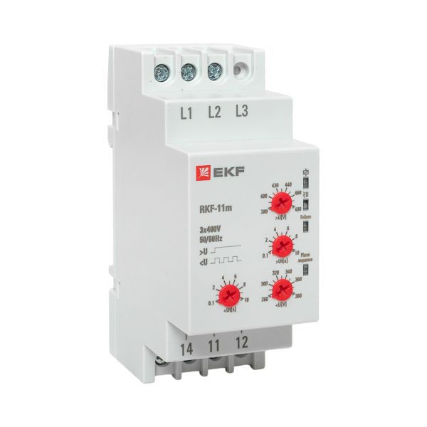 Реле контроля фаз RKF-11m EKF (rkf-11m)