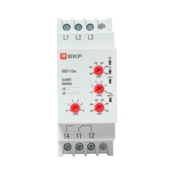 Реле контроля фаз RKF-11m EKF (rkf-11m)
