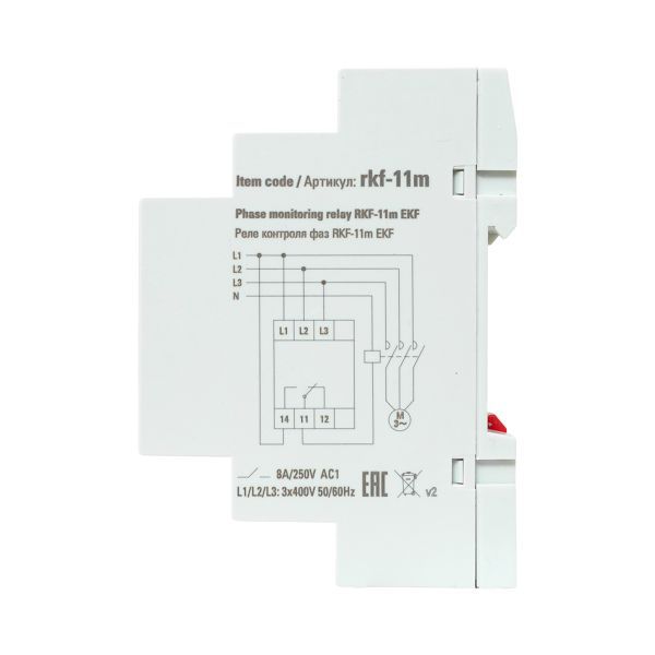 Реле контроля фаз RKF-11m EKF (rkf-11m)