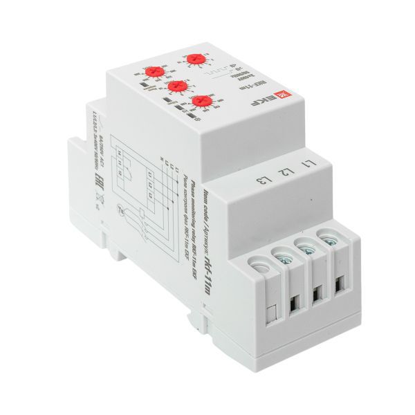 Реле контроля фаз RKF-11m EKF (rkf-11m)