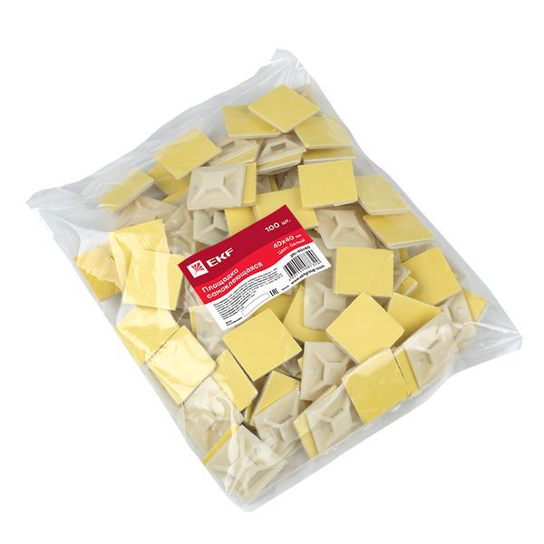 Площадка самоклеющаяся 40х40мм (100шт) (plc-40x40)