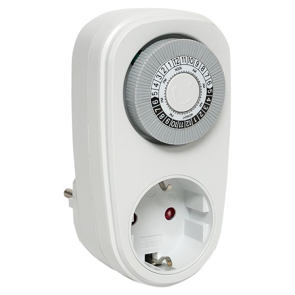 Таймер розеточный механический SMT-48p 16A суточный PROxima (SMT-48p)