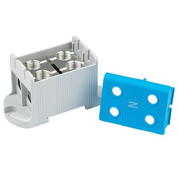Клемма силовая вводная двойная КСВ 16-95 синяя PROxima (plc-kvs2-16-95-blue)