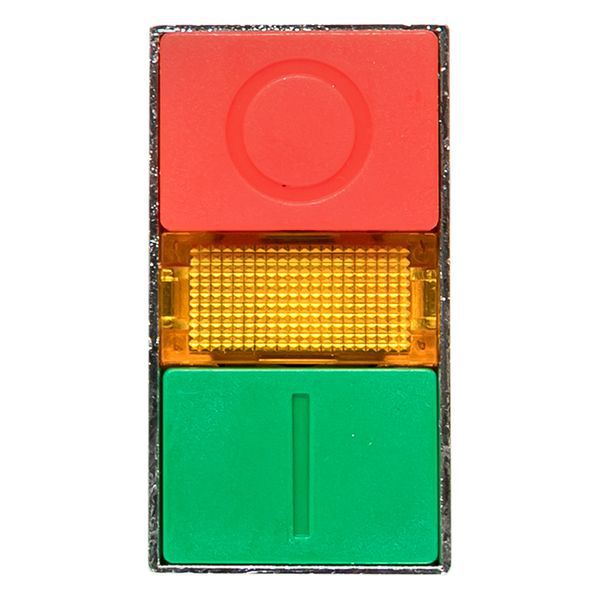 Кнопка LAY5-BW8465 I-O прямоугольная 230В NO+NC PROxima (pbn-bw8465)