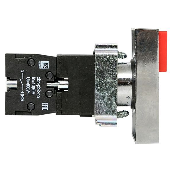 Кнопка LAY5-BW8465 I-O прямоугольная 230В NO+NC PROxima (pbn-bw8465)