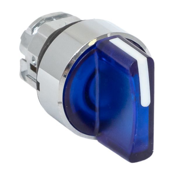 Механизм переключателя исполнительный ХB4 синий на 3 положения возвратный без фиксации без подсветки с короткой ручкой PROxima (XB4BD3L-B)