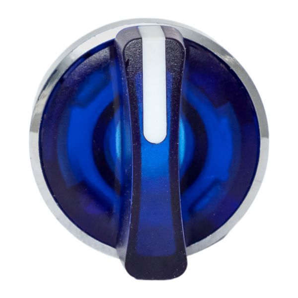 Механизм переключателя исполнительный ХB4 синий на 3 положения возвратный без фиксации без подсветки с короткой ручкой PROxima (XB4BD3L-B)