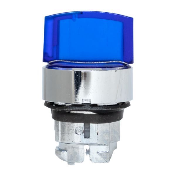 Механизм переключателя исполнительный ХB4 синий на 3 положения возвратный без фиксации без подсветки с короткой ручкой PROxima (XB4BD3L-B)