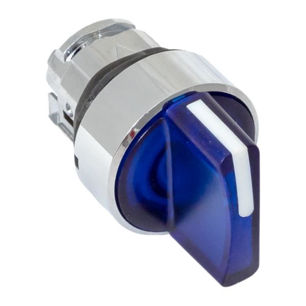 Механизм переключателя исполнительный ХB4 синий на 3 положения возвратный без фиксации без подсветки с короткой ручкой PROxima (XB4BD3L-B)