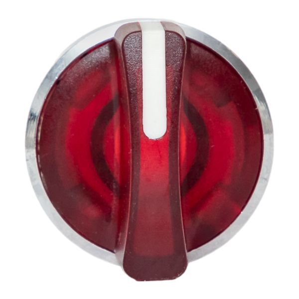 Механизм переключателя исполнительный ХB4 красный на 3 положения возвратный без фиксации с подсветкой с короткой ручкой PROxima (XB4BD3L-R)