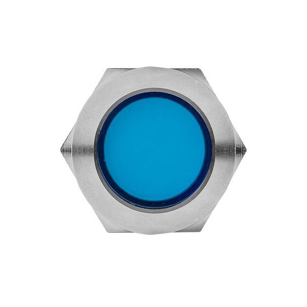 Лампа синяя сигнальная S-Pro67 19 мм 24В (s-pro67-342)