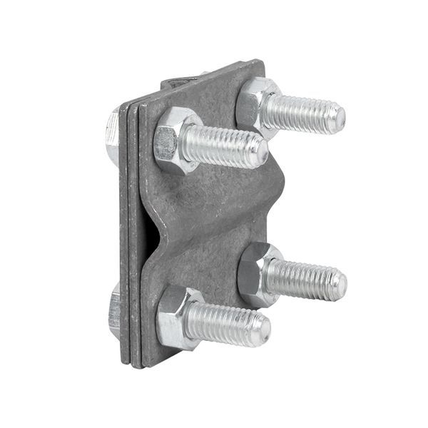 Зажим крестовидный прут-прут (3 пластины 57x57мм) HZ EKF PROxima (lp-55758)