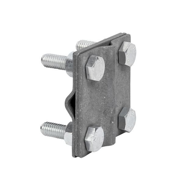 Зажим крестовидный прут-прут (3 пластины 57x57мм) HZ EKF PROxima (lp-55758)