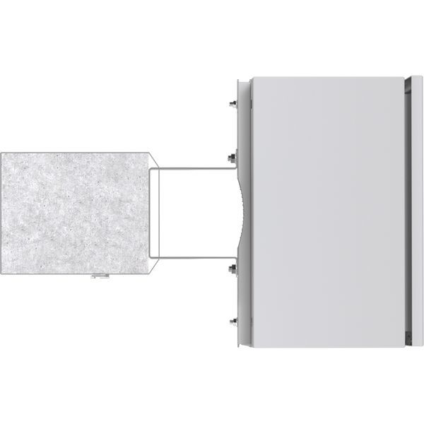 Кронштейн для удаления шкафа от столба на 150 мм. EKF Basic (fp-dis)