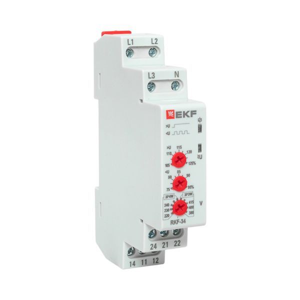 Реле контроля фаз RKF-34 PROxima (rkf-34)