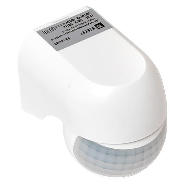 Датчик движения ИК настенный 800Вт 180гр. до 12м IP44 MS-38 PROxima (dd-ms-38)