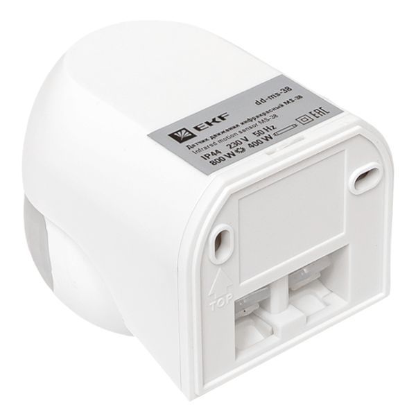 Датчик движения ИК настенный 800Вт 180гр. до 12м IP44 MS-38 PROxima (dd-ms-38)
