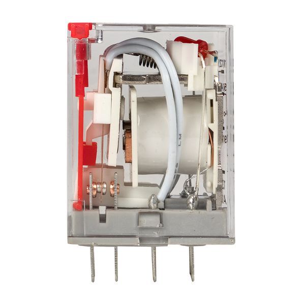 Реле промежуточное с кнопкой и мех. Индикацией RPAt 22/4 5A 230В AC EKF AVERES (rpat-22-4-230AC)