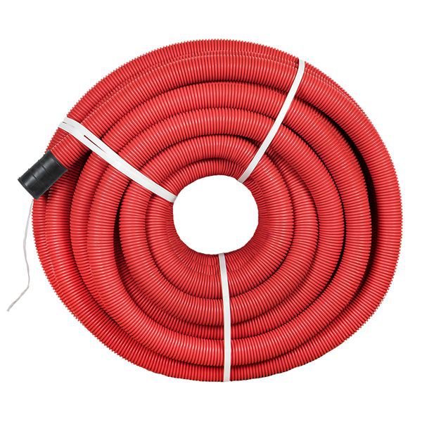 Труба гофрированная двустенная ПНД d 110 с зондом (50 м) красная PROxima (tg2st-110-50m)