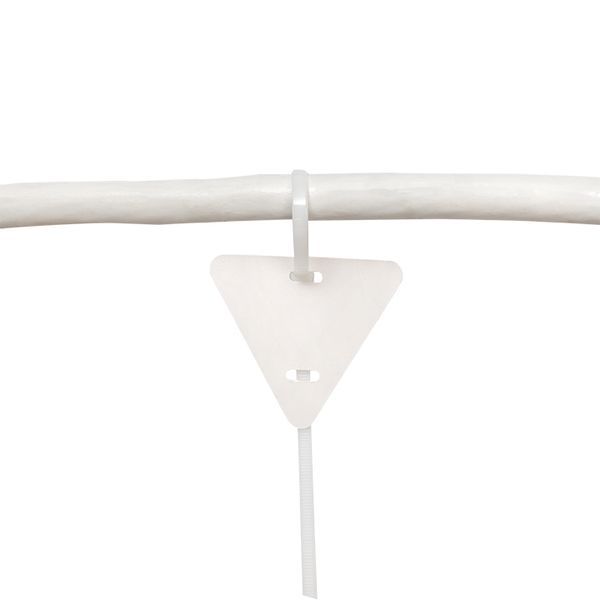 Бирка кабельная маркировочная 136 треугольник (100шт) (mt-136-t)