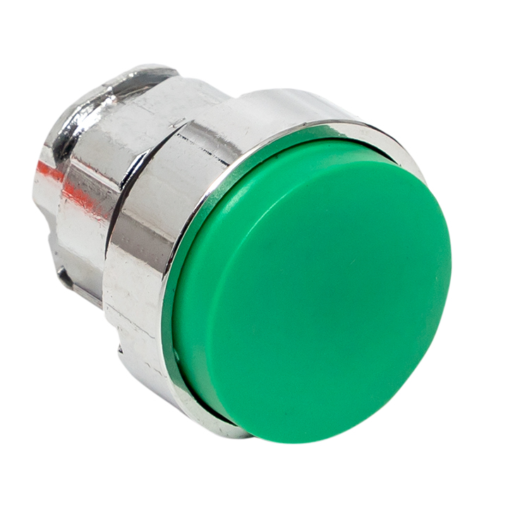 Механизм кнопки исполнительный XB4 зеленый выпирающая возвратный без фиксации без подсветки PROxima (XB4BL-G)