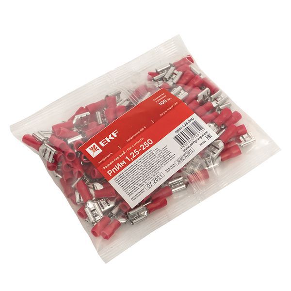 Разъем плоский РпИм 1,25-250(100шт) (rpim-1,25-250)