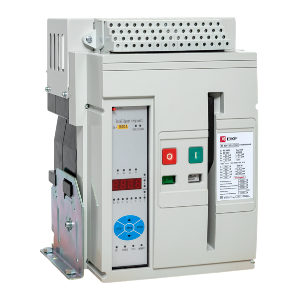 Выключатель автоматический ВА-450 1600/1250А 3P 55кА стационарный (mccb450-1600-1250)