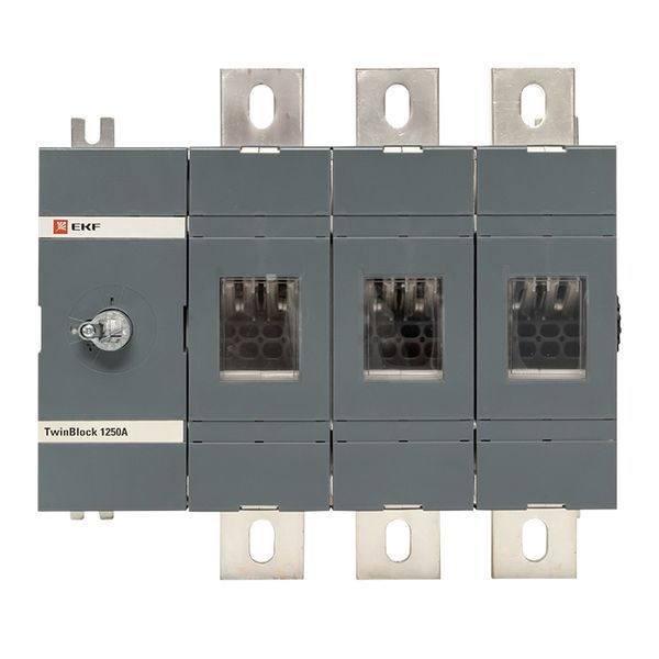 Рубильник 1250A 3P без рукоятки управления TwinBlock EKF (tb-s-1250-3p)