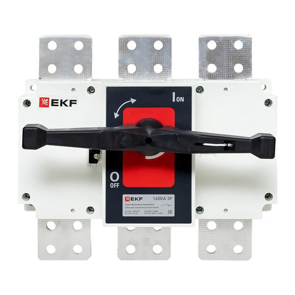 Рубильник-выключатель 1600A 3P c рукояткой управления для прямой установки PowerSwitch EKF PROxima (psds-1600-3)