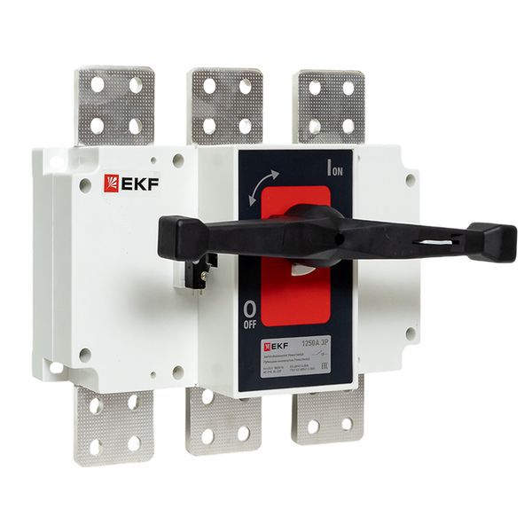 Рубильник-выключатель 1250A 3P c рукояткой управления для прямой установки PowerSwitch EKF PROxima (psds-1250-3)