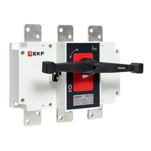 Рубильник-выключатель 1000A 3P c рукояткой управления для прямой установки PowerSwitch EKF PROxima (psds-1000-3)