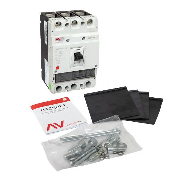Выключатель автоматический AV POWER-2/3 250А 50кА ETU2.0 (mccb-23-250-2.0-av)