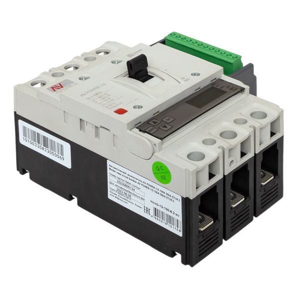 Выключатель автоматический AV POWER-1/3 100А 50кА ETU6.2 (mccb-13-100-6.2-av)