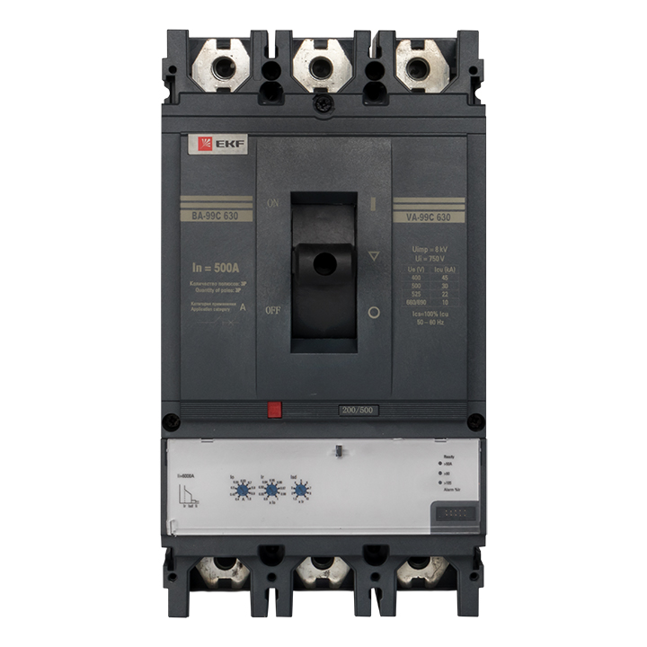 Выключатель автоматический ВА-99C (Compact NS) 630/500А 3P 45кА PROxima (mccb99C-630-500)