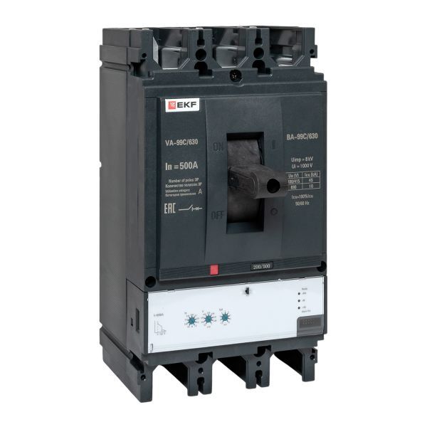 Выключатель автоматический ВА-99C (Compact NS) 630/500А 3P 45кА PROxima (mccb99C-630-500)