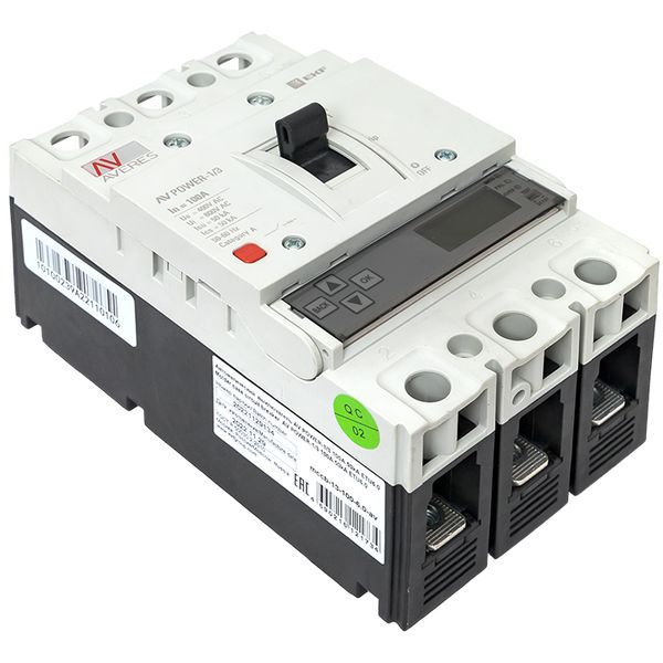 Выключатель автоматический AV POWER-1/3 100А 50кА ETU6.0 (mccb-13-100-6.0-av)