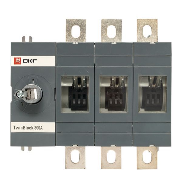 Рубильник 800A 3P без рукоятки управления TwinBlock EKF (tb-s-800-3p)