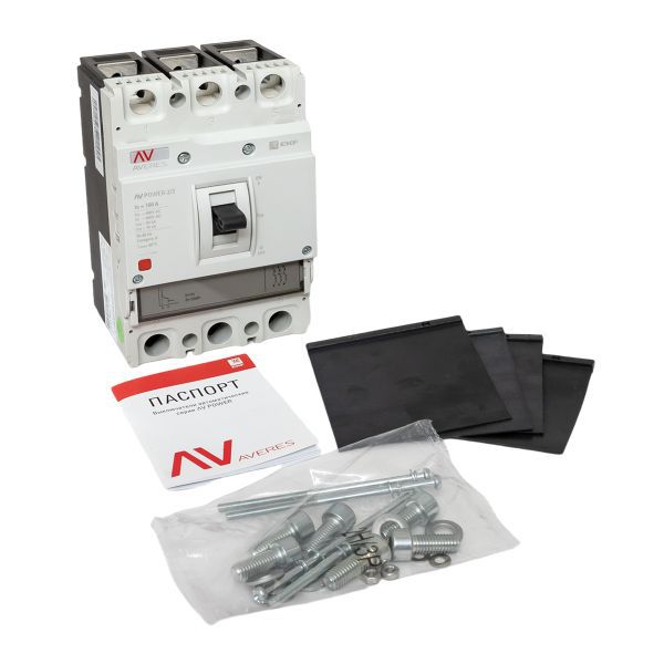 Автоматический выключатель AV POWER-2/3 100А 80kA TR EKF AVERES (mccb-23-100H-TR-av)