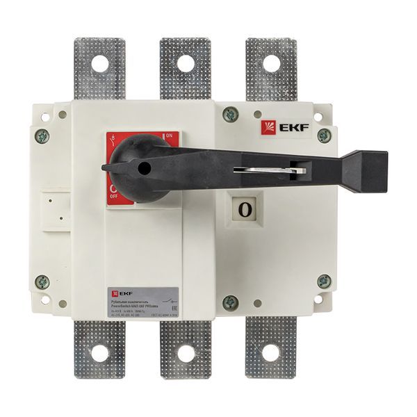 Рубильник-выключатель 630A 3P c рукояткой управления для прямой установки PowerSwitch EKF PROxima (psds-630-3)