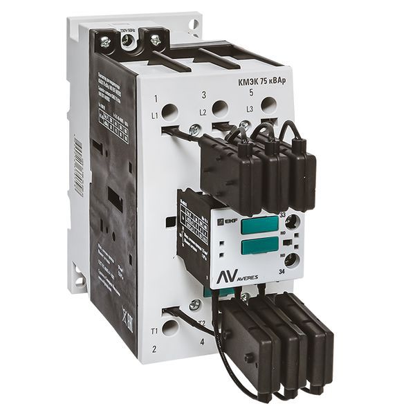 КМЭК 75 кВАр 1NO 230В АС EKF AVERES (ctrk-s-108-75-230-av)